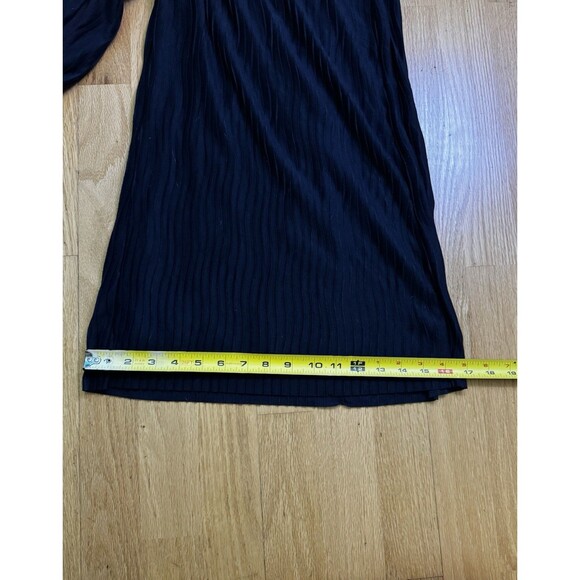 Anthropologie Women's Pleated Pull-On Palazzo Wide Leg Pants Navy Blue Size S - Picture 8 of 12